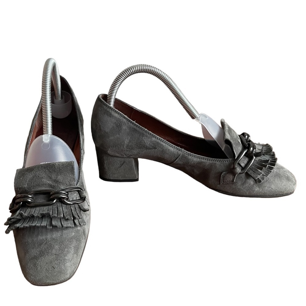 Elegant Gray Women's Heels